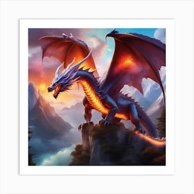 Fantasy Art 128 Art Print