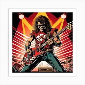 Rock Star Art Print