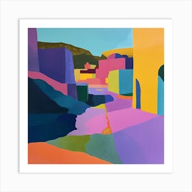 Abstract Travel Collection Egypt 1 Art Print