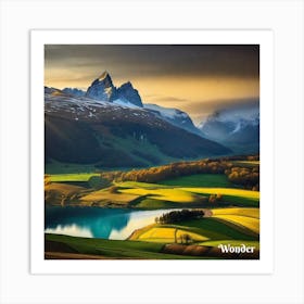 Switzerland 15 Art Print