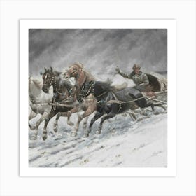 Sleigh 22 1 Art Print