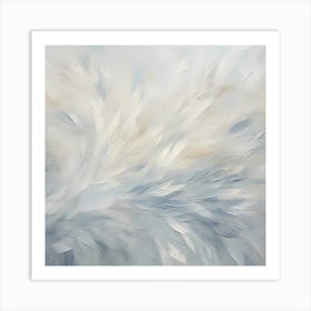 AI Ethereal Breeze Elegance Art Print