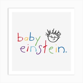 Baby Einstein Art Print