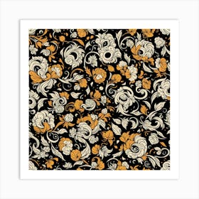 Floral Pattern, 236 Art Print