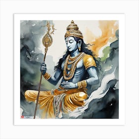 Vishnu 2 Art Print