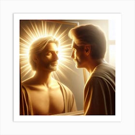 Divine Relection Art Print