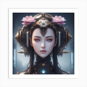 Chinese Girl Art Print