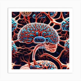 Brain And Nervous System 24 Art Print