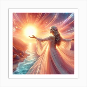 Angel Of The Sun Art Print