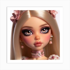 Sarah Doll Art Print