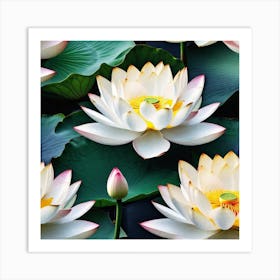 Lotus Flower 85 Art Print