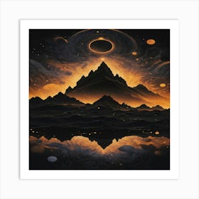 Saturn Art Print