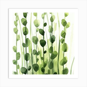 Green Grass Art Print