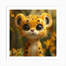 Cheetah 14 Art Print