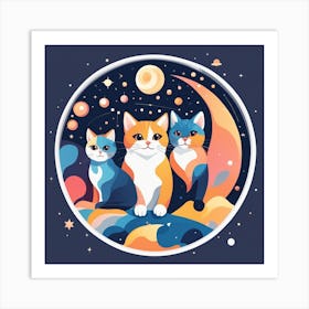 Astro-cats Poster