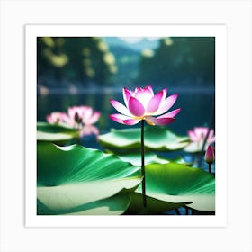 Lotus Flower 10 Art Print