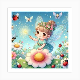 Illustration Fairy 8 Art Print