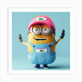 Minion Golf Art Print