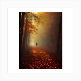 Walk In The Woods 1 Art Print