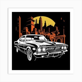 Fantacycar 01 Art Print