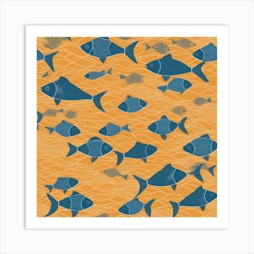 Fishes In The Sea 5 Art Print