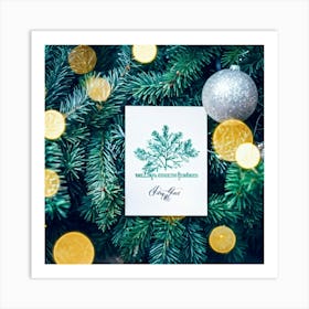 Christmas Card 16 Art Print