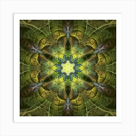 Fractal Fantasy Design Background Art Print