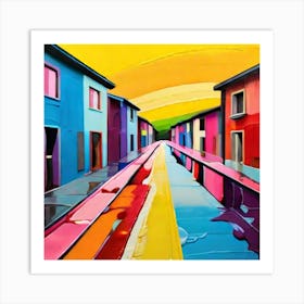 Colorful Street Art Print