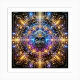 Psychedelic Art 17 Art Print