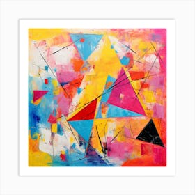 Juangisme Mindless Journey Abstract Art #15 Art Print