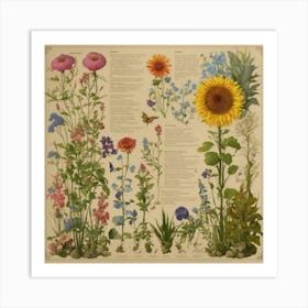 Wildflowers 1 Art Print