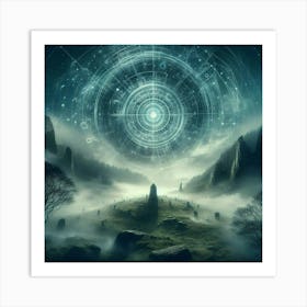 Ethereal Landscape 3 Art Print