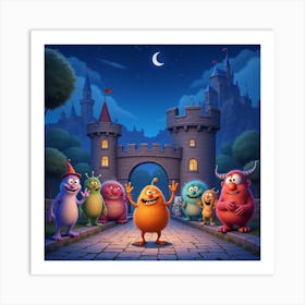 Monsters, Inc 6 Art Print