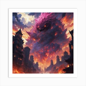 Shinobi Monster Art Print