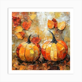 The Pumpkin Harvest 12 Art Print