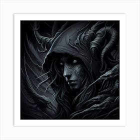 Dark Fantasy Art 4 Art Print