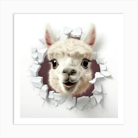 Llama 2 Art Print