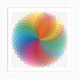 Spectrum Spirograph 1088425 1280 Art Print