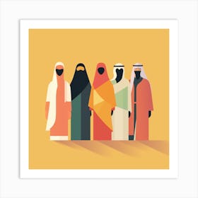 Arabic People 3 Art Print