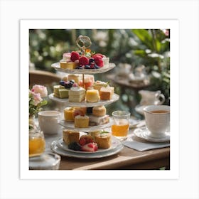 Afternoon Tea Art Print