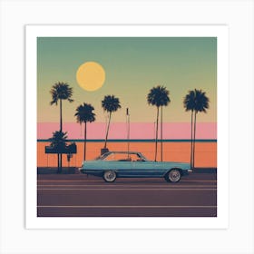 2000s Laid Back Indie Rock Music Art Print