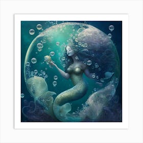 Mermaid 8 Art Print