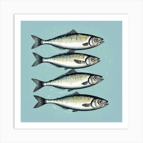 Sardines 5 Art Print