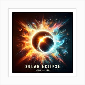 Solar Eclipse 1 Art Print