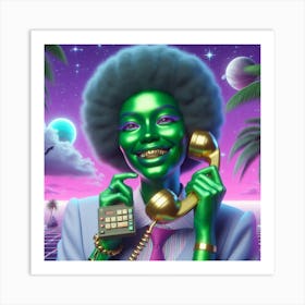 Afro-Futurism 1 Art Print