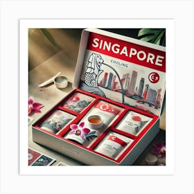 Inside Singapore Product Packaging Art Print