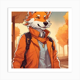 Foxxx Art Print