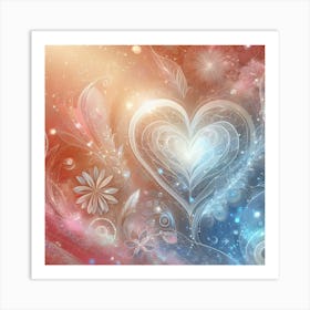 Pure Heart 2 Art Print