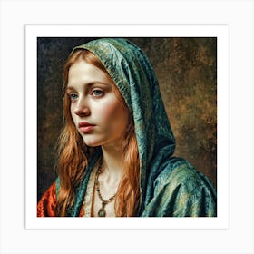 Virgin Mary 1 Art Print