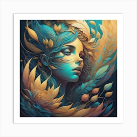 Ethereal Woman Art Print